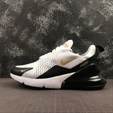Load image into Gallery viewer, Air Max 270 White Metallic Gold Black