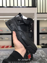 Load image into Gallery viewer, Air Jordan 4 Retro 'Black Cat'