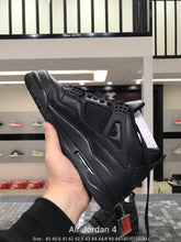 Load image into Gallery viewer, Air Jordan 4 Retro 'Black Cat'