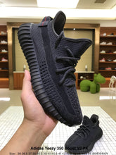 Load image into Gallery viewer, Yeezy Boost 350 V2 “Black - Static” (Non-Reflective)