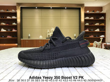 Load image into Gallery viewer, Yeezy Boost 350 V2 “Black - Static” (Non-Reflective)