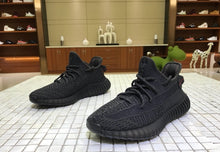 Load image into Gallery viewer, Yeezy Boost 350 V2 “Black - Static” (Non-Reflective)