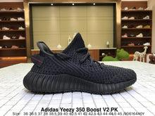Load image into Gallery viewer, Yeezy Boost 350 V2 “Black - Static” (Non-Reflective)