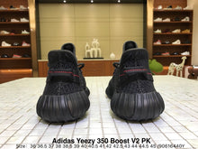 Load image into Gallery viewer, Yeezy Boost 350 V2 “Black - Static” (Non-Reflective)