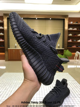 Load image into Gallery viewer, Yeezy Boost 350 V2 “Black - Static” (Non-Reflective)