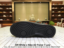 Load image into Gallery viewer, OFF-WHITE x Air Force 1 Low 'Black'