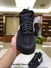Load image into Gallery viewer, OFF-WHITE x Air Force 1 Low 'Black'