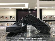 Load image into Gallery viewer, OFF-WHITE x Air Max 90 'Black'