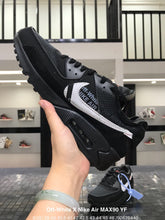 Load image into Gallery viewer, OFF-WHITE x Air Max 90 'Black'