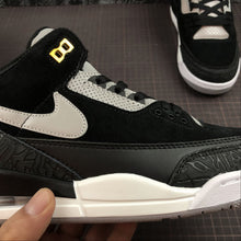 Load image into Gallery viewer, Jordan 3 Retro Tinker Black Cement Gold