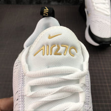 Load image into Gallery viewer, Air Max 270 White Metallic Gold Black