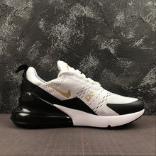 Load image into Gallery viewer, Air Max 270 White Metallic Gold Black