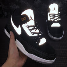 Load image into Gallery viewer, Jordan 3 Retro Tinker Black Cement Gold