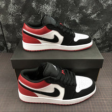 Load image into Gallery viewer, Jordan 1 Low Black Toe