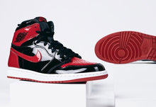 Load image into Gallery viewer, Air Jordan 1 High OG Bred Patent