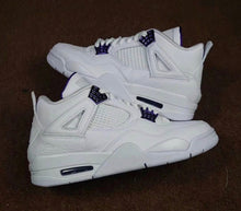 Load image into Gallery viewer, Air Jordan 4 Retro 'Purple Metallic'