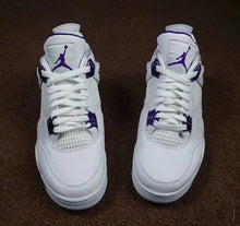 Load image into Gallery viewer, Air Jordan 4 Retro 'Purple Metallic'