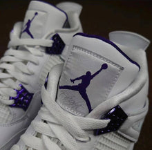 Load image into Gallery viewer, Air Jordan 4 Retro 'Purple Metallic'