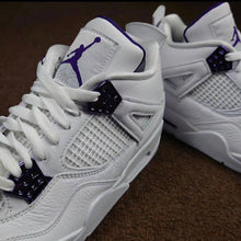 Load image into Gallery viewer, Air Jordan 4 Retro 'Purple Metallic'