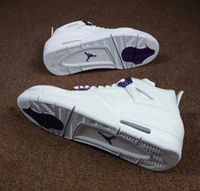 Load image into Gallery viewer, Air Jordan 4 Retro 'Purple Metallic'