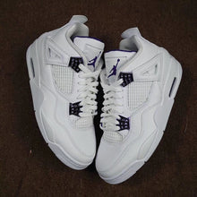 Load image into Gallery viewer, Air Jordan 4 Retro 'Purple Metallic'