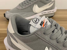 Load image into Gallery viewer, Fragment x Sacai x Nike LDWaffle “Light Smoke Grey”