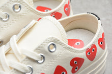 Load image into Gallery viewer, Converse Chuck Taylor All-Star 70s Ox Comme des Garcons Play Multi-Heart White