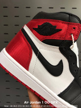 Load image into Gallery viewer, WMNS Air Jordan 1 High OG “Satin Black Toe”