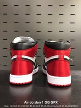 Load image into Gallery viewer, WMNS Air Jordan 1 High OG “Satin Black Toe”