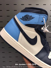 Load image into Gallery viewer, Air Jordan 1 Retro High OG “Obsidian/University Blue”