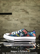 Load image into Gallery viewer, Batman x Chuck Taylor All Star Low '80th Anniversary - Joker'