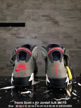 Load image into Gallery viewer, Travis Scott x Air Jordan 6 Retro 'Olive'