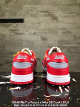 Load image into Gallery viewer, Nike Dunk Low “Off-White - University Red”