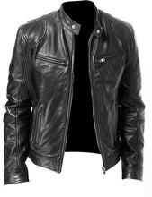 Load image into Gallery viewer, Men PU Leather Jacket