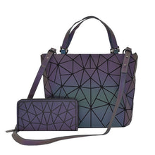 Load image into Gallery viewer, Women Shoulder Bags Set 3 Pcs Luxury Designer Geometric Folding Crossbody Bag