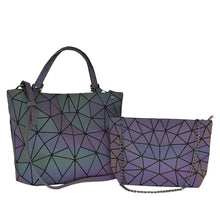 Load image into Gallery viewer, Women Shoulder Bags Set 3 Pcs Luxury Designer Geometric Folding Crossbody Bag