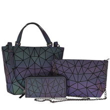 Load image into Gallery viewer, Women Shoulder Bags Set 3 Pcs Luxury Designer Geometric Folding Crossbody Bag