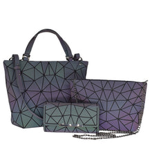 Load image into Gallery viewer, Women Shoulder Bags Set 3 Pcs Luxury Designer Geometric Folding Crossbody Bag