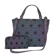 Load image into Gallery viewer, Women Shoulder Bags Set 3 Pcs Luxury Designer Geometric Folding Crossbody Bag