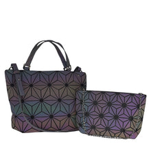 Load image into Gallery viewer, Women Shoulder Bags Set 3 Pcs Luxury Designer Geometric Folding Crossbody Bag