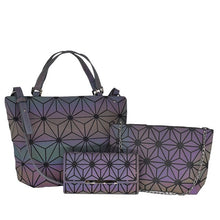 Load image into Gallery viewer, Women Shoulder Bags Set 3 Pcs Luxury Designer Geometric Folding Crossbody Bag