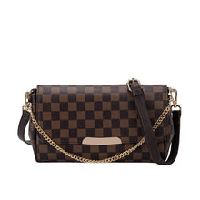 Load image into Gallery viewer, Chain Plaid Design Luxury Women's Bag
