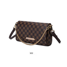 Load image into Gallery viewer, Chain Plaid Design Luxury Women's Bag