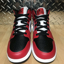 Load image into Gallery viewer, Air Jordan 1 Mid GS 'Chicago Black Toe'