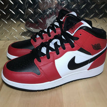 Load image into Gallery viewer, Air Jordan 1 Mid GS 'Chicago Black Toe'
